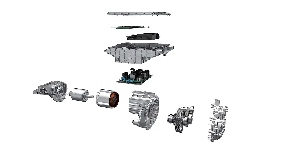 The World's First Mass-produced 8-in-1 Electric Powertrain